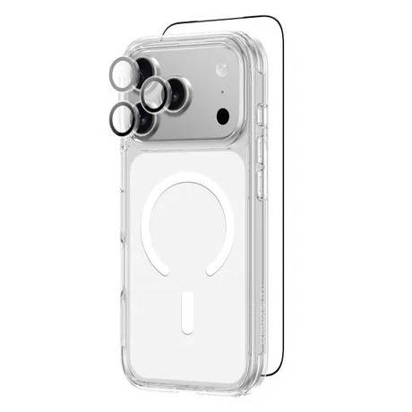 AMAZINGTHING RADIX GLASS 3IN1 BUNDLE PROTECTOR FOR IPHONE 17 PRO MAX 6.9(MAGSAFE CASE+PRIVACY GLASS+CLEAR LENS)