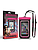 Waterproof case for smartphone Black & Pink