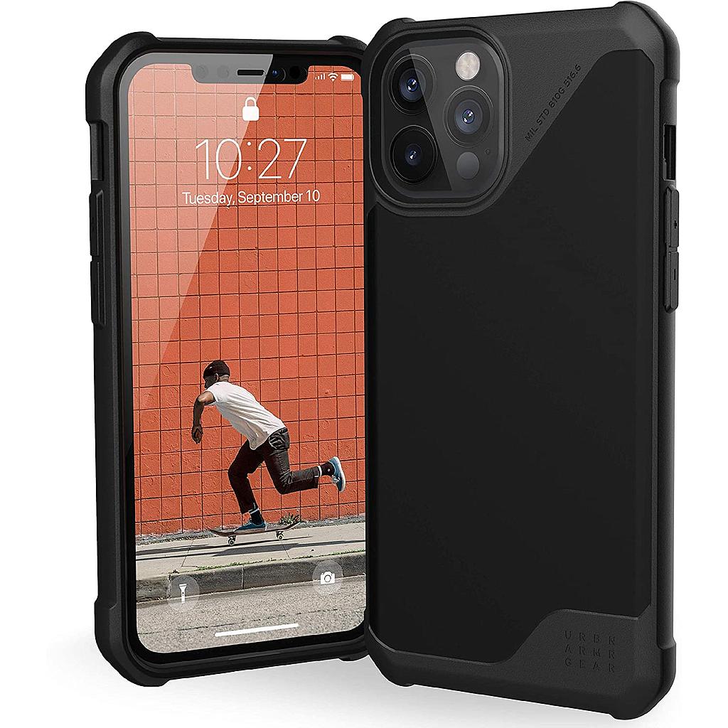 UAG iPhone 12 Pro Max Metropolis LT Satn Armr Case - Black 