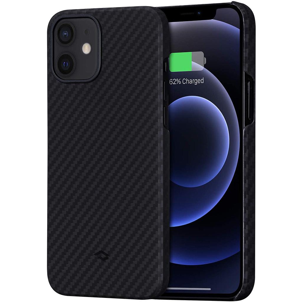 Pitaka iPhone 12 mini MagEZ Case - Karbon