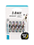 NiteIze S-Biner MicroLock Aluminum - 5 Pack - Spectrum