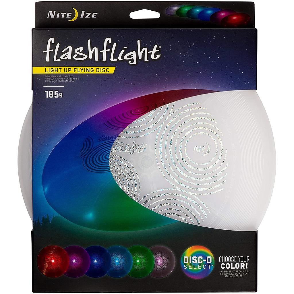 NiteIze Flashflight Led Disc Golf Disc-O-Select Driver Light-Up Frisbee Golf