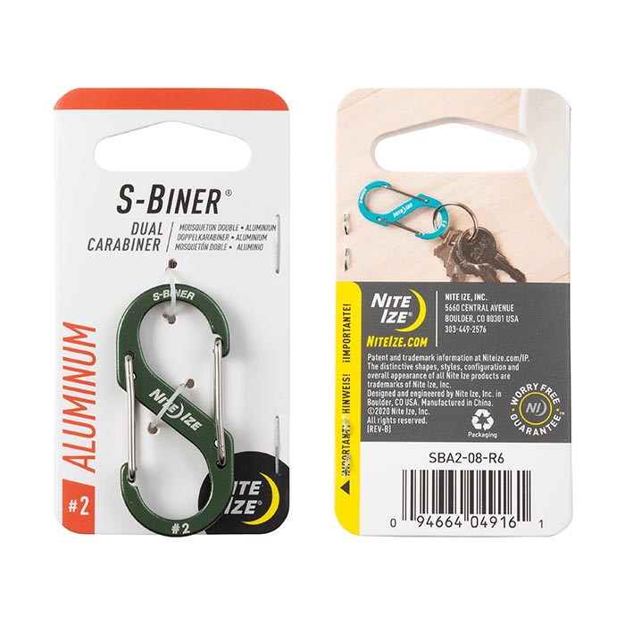 NiteIze S-Biner® Aluminum Dual Carabiner #2