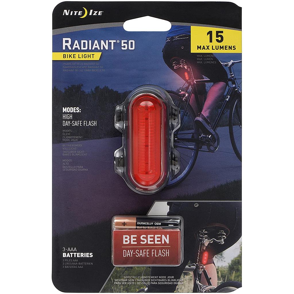 Niteize Radiant® 50 Bike Light -US - White