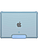 [U] by UAG MacBook Air 13" m2/m3/m4 (2022-)  Lucent Case