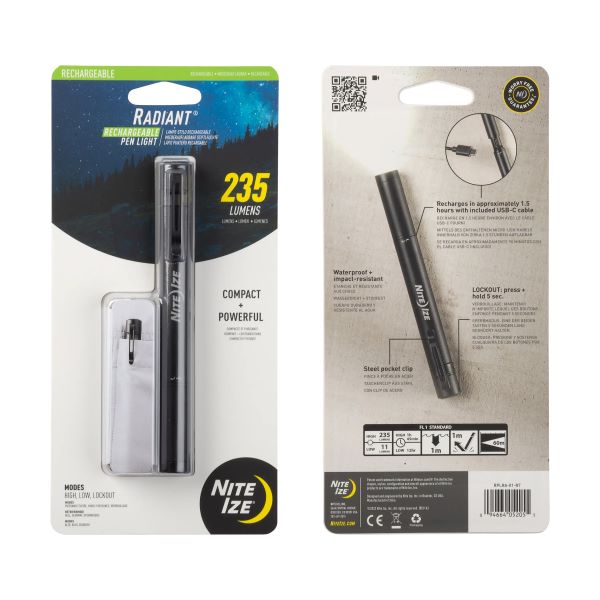 NiteIze Radiant Rechargeable Pen Light